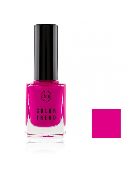 DOR COLOR TREND Lakier do paznokci 2/1 RÓŻOWY NEON, 11 ml