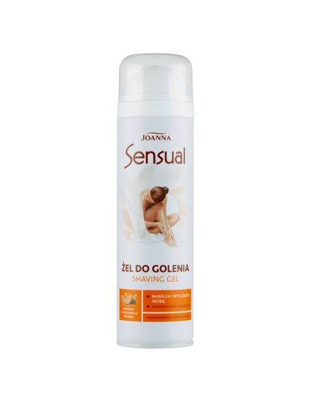 JOANNA SENSUAL Żel do golenia MIODOWY MELON, 200 ml