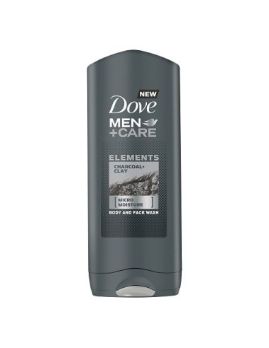 DOVE MEN+CARE Żel pod prysznic CHARCOAL-CLAY, 400 ml