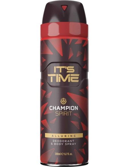 IT'S TIME Dezodorant do ciała spray CHAMPION SPIRIT, 200 ml