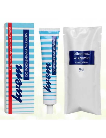 OLA COSMETICS Krem do rozjaśniania włosów, 50 g + 70 g