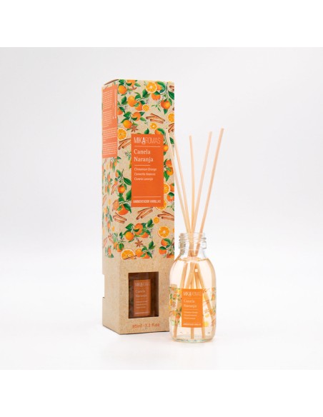 MIKAROMAS Patyczki zapachowe CYNAMON I POMARAŃCZA, 95 ml