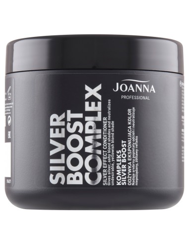 ‌JOANNA PROFESSIONAL Odżywka do włosów eksponująca kolor SILVER BOOST COMPLEX, 500 g