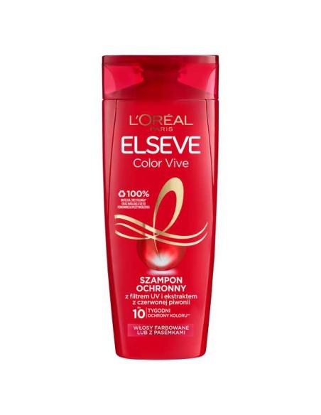 LOREAL ELSEVE Szampon ochronny Color-Vive 400 ml