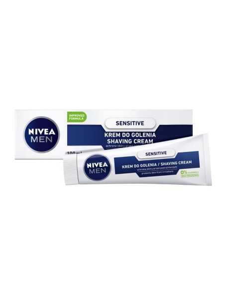 NIVEA MEN Krem do golenia SENSITIVE, 100 ml 