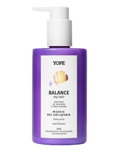 YOPE BALANCE MY HAIR Odżywka do włosów REGULACJA + ADAPTOGENY, 300 ml