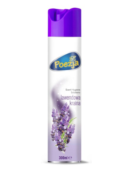 POEZJA Odświeżacz powietrza w sprayu LAWENDA, 300 ml