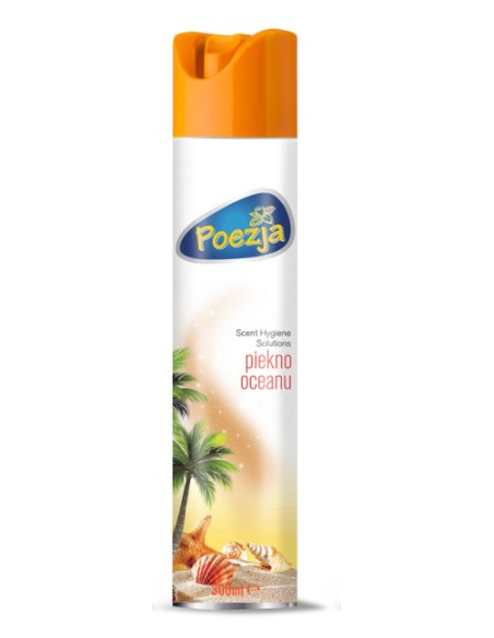 POEZJA Odświeżacz powietrza w sprayu PIĘKNO OCEANU, 300 ml