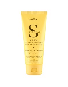 JOANNA SENSUAL Krem do rąk i paznokci OLEJEK ARGANOWY, 100 g