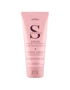 JOANNA SENSUAL Krem do rąk i paznokci PROTEINY JEDWABIU, 100 g