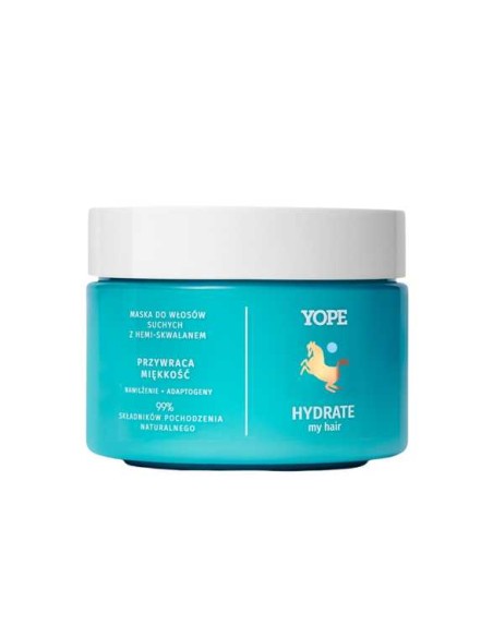 YOPE HYDRATE MY HAIR Maska do włosów suchych 3w1 NAWILŻENIE + ADAPTOGENY, 300 ml 