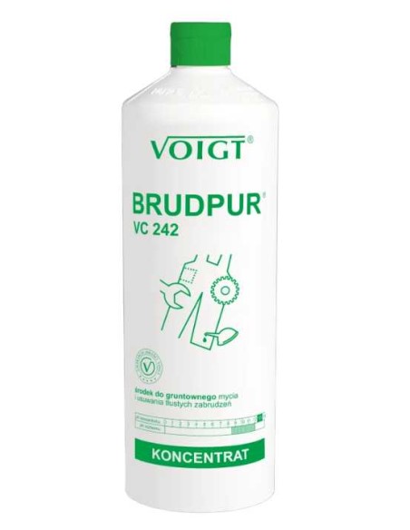 VOIGT VC 242 BRUDPUR Środek do gruntownego mycia i usuwania tłustych zabrudzeń, 1 l