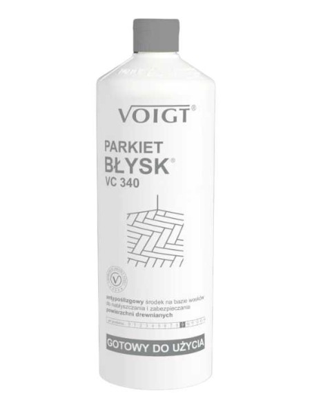 VOIGT VC 340 PARKIET BŁYSK Środek do nabłyszczania i zabezpieczania powierzchni drewnianych, 1 l