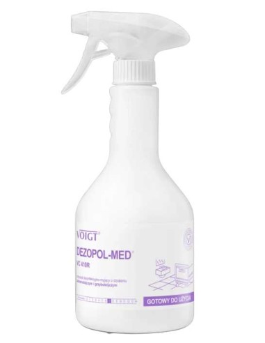 VOIGT VC 410R DEZOPOL-MED Środek dezynfekcyjno-myjący o działaniu bakteriobójczym i grzybobójczym, 600 ml