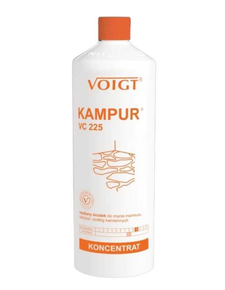 VOIGT VC 225 KAMPUR Środek do mycia lastryka, marmuru i podłóg kamiennych POMARAŃCZOWY, 1 l