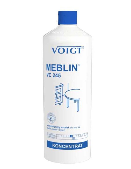 VOIGT VC 245 MEBLIN Środek do mycia mebli, drzwi i okien ANTYSTATYCZNY, 1 l