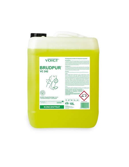 VOIGT VC-242 BRUDPUR Środek do gruntownego mycia i usuwania tłustych zabrudzeń, 10 l