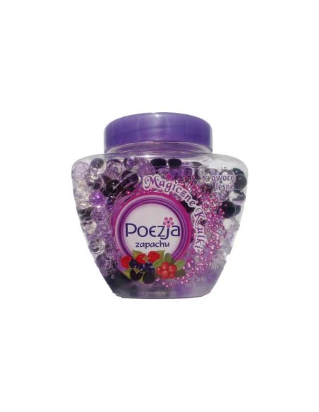 POEZJA MAGICZNE KULKI Odświeżacz w żelu OWOCE LEŚNE, 250 g