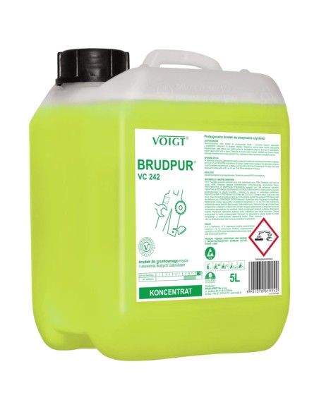 VOIGT VC-242 BRUDPUR Środek do gruntownego mycia i usuwania tłustych zabrudzeń, 5 l