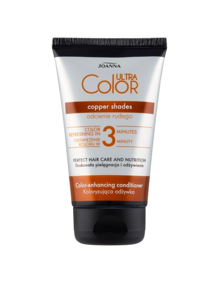 JOANNA ULTRA COLOR Odżywka do włosów koloryzująca RUDY, 100 g