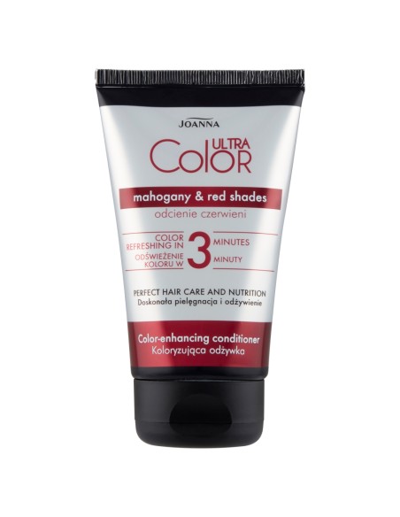 JOANNA ULTRA COLOR Odżywka do włosów koloryzująca CZERWIEŃ, 100 g