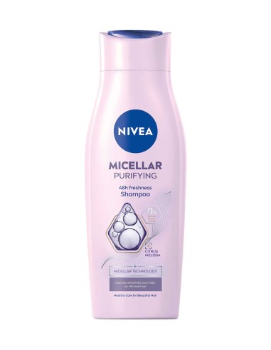 NIVEA MICELLAR PURIFYING Szampon do włosów MICELARNY ODŚWIEŻAJĄCY, 400 ml