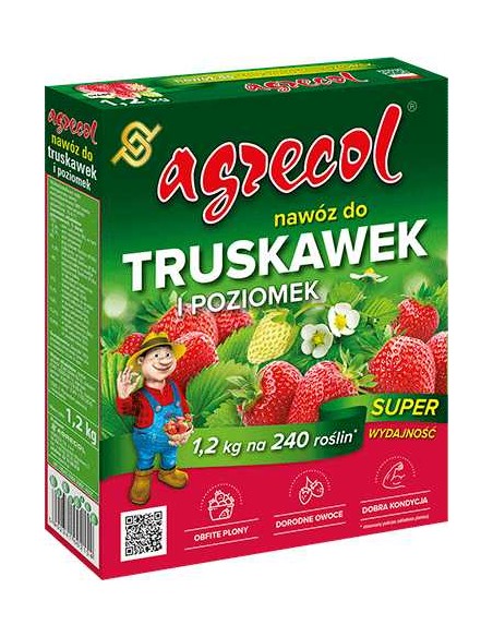 AGRECOL Nawóz DOO TRUSKAWEK I POZIOMEK, 1,2 kg
