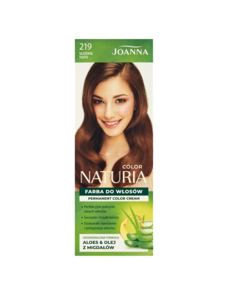 JOANNA NATURIA COLOR Farba do włosów 219 SŁODKIE TOFFI