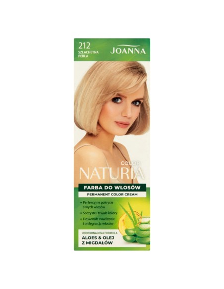 JOANNA NATURIA COLOR Farba do włosów 212 SZLACHETNA PERŁA 