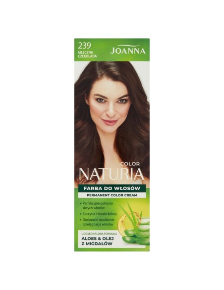 JOANNA NATURIA COLOR Farba do włosów 239 MLECZNA CZEKOLADA 
