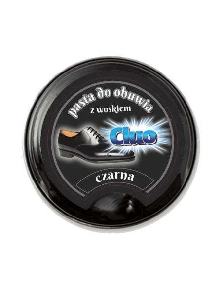 CLUO Pasta do butów w puszce CZERŃ, 40 ml  