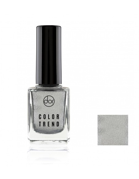 DOR COLOR TREND Lakier do paznokci 300 SREBRNY METALIC, 11 ml