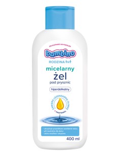 BAMBINO RODZINA Żel pod prysznic MICELARNY, 400 ml