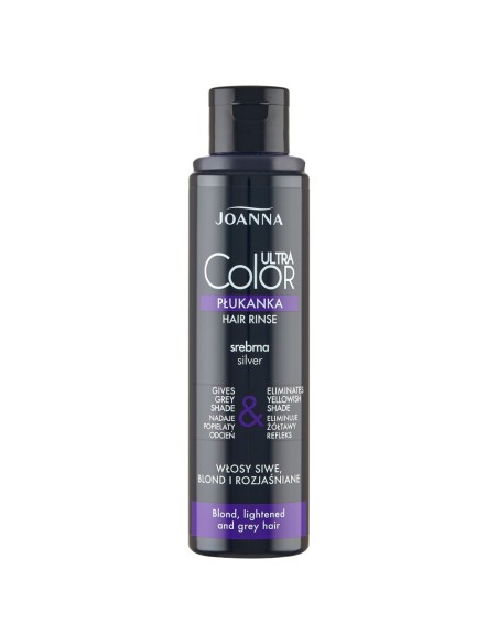JOANNA ULTRA COLOR Płukanka do włosów SREBRNA, 150 ml