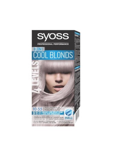 SYOSS  farba do włosów ultrapatynowy blond 10-55 
