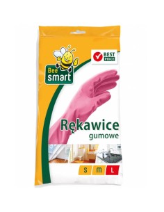 PACLAN BEE SMART Rękawice gumowe rozmiar L, 2 szt