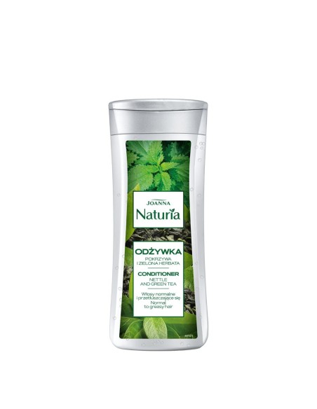 JOANNA NATURIA Odżywka do włosów POKRZYWA I ZIELONA HERBATA, 200 ml