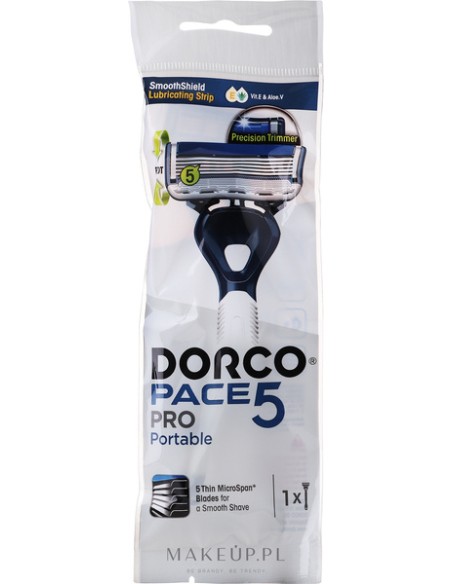 DORCO PACE 5 PRO Jednorazowa maszynka do golenia dla mężczyzn, 1 szt