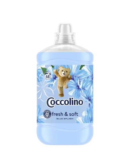 COCCOLINO ULTIMATE CARE Płyn do płukania tkanin FRESH & SOFT BLUE SPLASH 68 płukań, 1,7 l