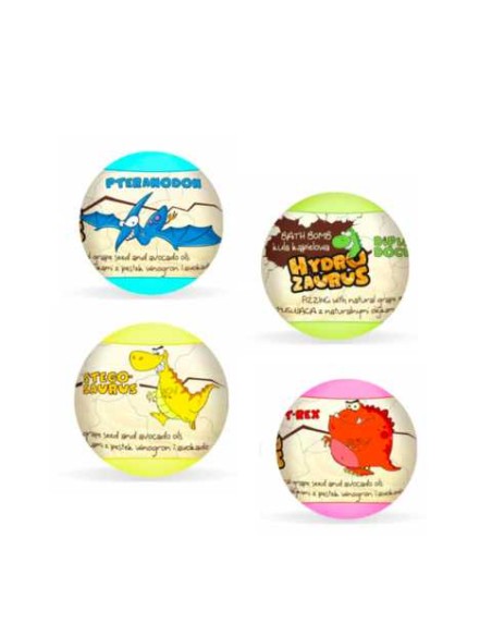 MARBA KIDS HYDROZAURUS Kula do kąpieli OWOCOWA, 1 szt