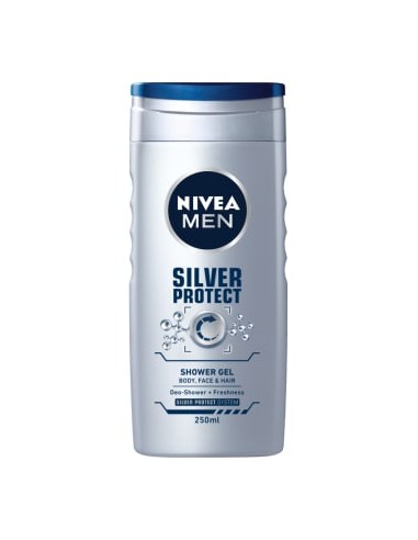 NIVEA MEN Żel pod prysznic SILVER PROTECT, 250 ml