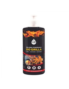 MILL GARDEN Rozpałka podpałka do grilla, kominka i ogniska ŻELOWA, 250 ml