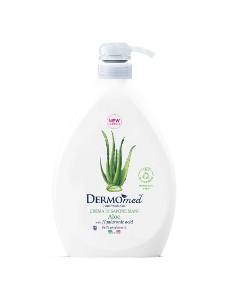 ‌DERMOMED Mydło w płynie ALOE, 1000ml z pompką