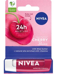 NIVEA Pomadka do ust CHERRY SHINE, 4,8 g