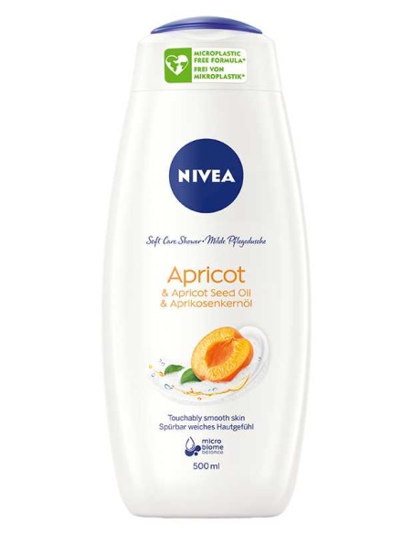 NIVEA Żel pod prysznic APRICOT, 500 ml