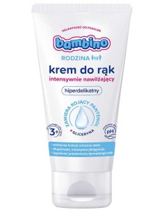 BAMBINO RODZINA Krem do rąk INTENSYWNIE NAWILŻAJĄCY, 75 ml