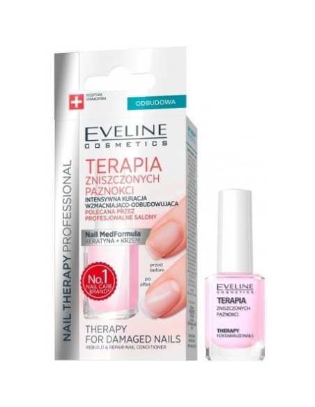 EVELINE Odżywka - terapia do paznokci zniszczonych, 12 ml