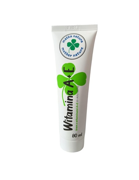MATKA NATURA Krem do skóry suchej WITAMINA A + E, 80 ml 