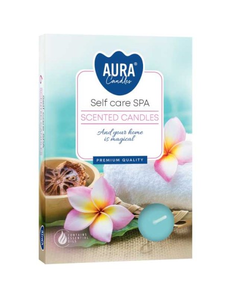 BISPOL Podgrzewacze zapachowe SELF CARE SPA, 6 szt 