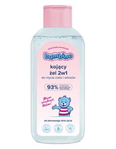 BAMBINO Żel do mycia ciała i włosów 2w1 KOJĄCY, 400 ml